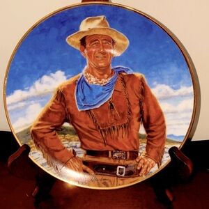John Wayne “The Duke” Collectible Plate